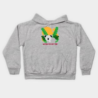 Waiting For Nap Time Kids Hoodie